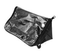 Borsa Trasparente per Bilancia Elettronica con Apertura Cavo e Maniglia | Poliestere Plastico Nero, Chiusura con Cerniera e Finestra Visibile, per Panetteri e Magazzino