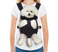 Borsa trasportino per cani in tessuto IADC, taglie S e L, per passeggiate, con t