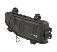 Borsa Triangolare Impermeabile per Telaio M-Wave 4.2L Nera con Dettagli Riflettenti