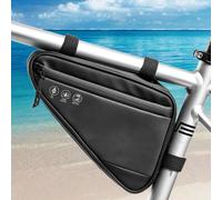 Borsa triangolare per bicicletta, impermeabile e riflettente, da sotto il