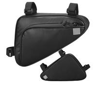 Borsa triangolo ciclo - pacchetto di immagazzinaggio bici da montagna, organizzatore resistente all'acqua | Pouche da sella per bici su strada per viaggi giornalieri, attrezzatura da pista, supporto