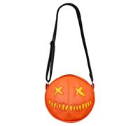Borsa Trick 'r Treat Sam O Lantern in pelle vegana di alta qualità con tasca sin