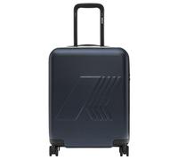 Borsa trolley KWAY unisex in policarbonato blu scuro K81372W COL K89