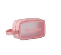 Borsa Trucco Professionale Borsa for il trucco for trasparente da viaggio impermeabile in PU for for lavaggio Scatola for cosmetici per viaggio trucco organizzazione beauty(Pink small)