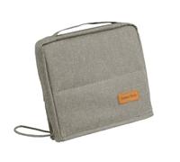 Borsa Trucco Verticale | Portatile Con Manico Ad Alta Capacità | Organizzatore per Trucco Impermeabile con Cerniera,Per Donne E Ragazze Per Pennelli Specchio Toeletta Gioielli Scuola Bagno Bellezza