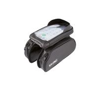 BORSA TUBO ORIZZONTALE PORTA SMARTPHONE TOP TUBE DOUBLE - NERO