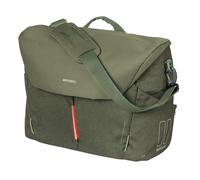 Borsa Uffi. Bici. Basil B-Safe Nordlicht verde olivo, 41x14y32cm