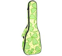 Borsa Ukulele Chiodi di Garofano E Pois Ukulele Caso per Soprano Tenore Concert 23 Pollici 10 MM Spessore Morbido Imbottito Cinghie Regolabile Gig Bag
