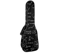Borsa Ukulele Modello Matematico E Formula Ukulele Custodia per Soprano Tenore Concert 23 Pollici 10 MM Spessore Morbido Imbottito Cinghie Regolabile Gig Bag