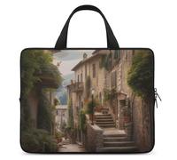 Borsa ultra-sottile impermeabile 17 pollici della manica del computer portatile toscana, borsa protettiva portatile del computer con la cinghia della mano