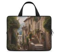 Borsa ultrasottile toscana del computer portatile della manica del computer portatile dell'Italia a 15 pollici, borsa protettiva portatile del computer con la cinghia della mano