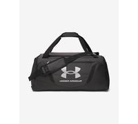 Under Armour Borsone unisex Undeniable 5.0, (011) nero medio mélange/nero/argento metallizzato, medio, (011) nero mélange medio/nero/argento metallizzato, Undeniable 5.0 Duffle