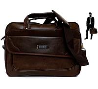 Borsa Uomo Vintage pelle Cuoio Scuola Tracolla Messanger Uomo pc PORTADOCUMENTI