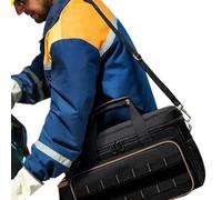 Borsa Utensili Resistente Grande Capacità Con Scomparto A Scatola, Tasca, | Borse Utensili Per Uomini E Donne Per Elettricisti, Meccanici, Carpentieri, Costruttori,