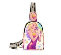 Borsa variopinta alla moda del corpo del cuoio del pacchetto del fanny del cantante di bellezza per le donne per il