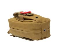 Borsa versatile di emergenza terapeutica emergente di nylon robusta della borsa con le tasche multiple per i materiali efficienti di ordinamento del rifornimento, Colore: fango.