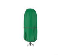 Borsa verticale per albero di Natale, 210D, impermeabile, antipolvere, resistente agli strappi, regolabile, per stare in piedi sull'albero (0,9 m, verde smeraldo)