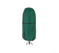 Borsa verticale per albero di Natale, 210D, impermeabile, antipolvere, resistente agli strappi, regolabile, per stare in piedi sull'albero (2,4 m, verde scuro)