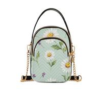 Borsa vintage per telefono con tartarughe marine da viaggio | Borsa a tracolla per telefono con tre modi di trasporto: a tracolla, a spalla o dalla maniglia superiore