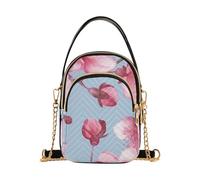 Borsa vintage per telefono con tartarughe marine da viaggio | Borsa a tracolla per telefono con tre modi di trasporto: a tracolla, a spalla o dalla maniglia superiore