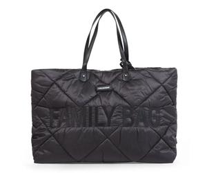 Borsa Weekend Family Bag Nera Trapuntata - Childhome