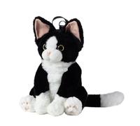 Borsa Zaino in Peluche per Gatti - Stile Realistico di Peluche, Accogliente Tessuto Artigianale, Comode Spalline Regolabili, Novità Simpatico Pacchetto per il Trasporto | Scelta regalo Gita scolastica