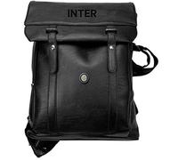 Borsa Zaino ufficiale INTER 36 cm ecopelle nero con patta 151554