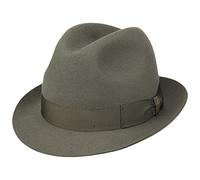 Borsalino Cappello Marengo Fedora Feltro Pelo 61 cm - Grigio