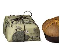 borsari - PANETTONE RUSTICO PERE E CIOCCOLATO KG1 - 1000 GR