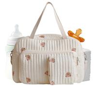 Borse a baule Grande Capacità con Multi-Tasche | Borsa da viaggio donna con cerniera Per all'aperto, picnic, trekking, arrampicata, ospedale, spostamenti quotidiani,