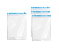 Borse a compressione da viaggio arrotolabili salvaspazio for bagagli Borsa compressa pieghevole for navi crociera(4Pack L)