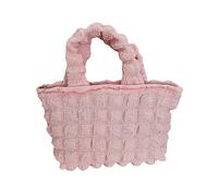 Borse A Nuvola Pieghettate Alla Borsa Da Ascella In Tela Capacità Alla Dal Design Increspato Borse Da Viaggio Versatili In Unita Elegante E Spaziosa