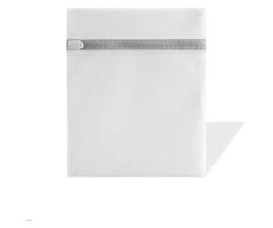 Borse a rete, borsa for il bucato in, for lavaggio a grossa e fine for con cerniera bianca(Coarse Net 50x60cm)