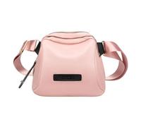 Borse a secchiello, borsa a tracolla regolabile per gli uomini, multi-tasca leggera ad alta capacità borse a tracolla per il libero, Rosa grande., Refer to description