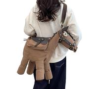 Borse a Spalla per Donna,Borsa Messenger In Pelle Sintetica A Forma Di Cavallo | Borsa Casual per Pendolari con Cinturino Regolabile - per Viaggio Scuola Commute Quotidiano Weekend Uscite Shopping