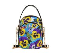 Borse a spalla singola Trapuntato Portafoglio Telefono Catena Tracolla Borsa Fashion Designer Frizione Donna Cerniera Tote Viola Giallo Viola