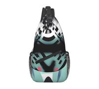 Borse A Tracolla Abstract Geometry Art Zaino Monospalla Casual Cintura Regolabile Borsa Per Il Torace, Per Camminare, Donna, Escursionismo, Lavoro