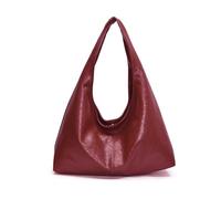 Borse a tracolla alla e funzionali Borsa a tracolla morbida in pelle PU Borsa a secchiello da viaggio per lo shopping o gite un giorno casual Borsa retrò