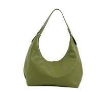 Borse a tracolla alla moda per le donne in pelle Hobo Tote Borsa Slouchy Top-Handle Bag Underarm Satchel Carino Pochette Borse, F, Medium