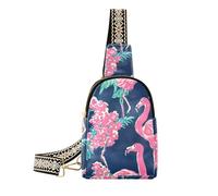 Borse a tracolla alla moda Summer Peach Flamingos borse impermeabili del sacchetto per le donne per il pacchetto di giorno