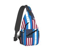 Borse A Tracolla America Honduran Flag Zaino Da Campeggio Multiuso Traspirante Borsello Tracolla, Per Sport All'Aperto, Ciclismo, Escursionismo