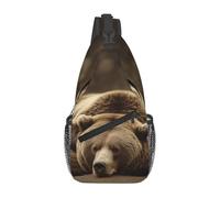 Borse A Tracolla Bear Sleep Monospalla Uomo Multiuso Traspirante Borsello Tracolla, Per Donna, Uomo, Correre, Escursionismo