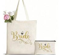 Borse a tracolla Bridesmaid Hand-H Bag, Borse regalo Bridsmail Borsa da viaggio per matrimoni Bridismael B Shower Bachelorette Proposte per feste, borse riutilizzabili alla moda e versatili, buste reg
