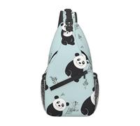 Borse A Tracolla Cartoon Panda Bear Pacchetto Frontale A Spalla Casual Multiuso Borsa A Tracolla, Per Donna, Uomo, Viaggio