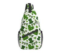 Borse A Tracolla Christmas With Leaves Sacca Per Casse Di Fionda Cintura Regolabile Multiuso Borsa A Tracolla, Per Lavoro, Sport All'Aperto, Scuola