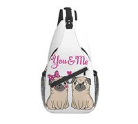 Borse A Tracolla Cute Dog With You Are Me Piccola Sling Bag Multiuso Traspirante Borsa Per Il Torace, Per Escursionismo, Donna, Correre