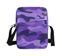 Borse a tracolla da donna Borsa a tracolla da donna Borsa a tracolla da donna Tracolla Tracolla Regolabile per sport all'aria aperta Moderno Viola Camouflage Decor