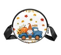 Borse a tracolla da donna con scheletro pirati, borse a tracolla da donna, con scomparti e tracolla larga regolabile, Raccolta autunnale, 7x1.8 in