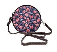 Borse a tracolla da donna con stampa estiva da spiaggia, piccole borse in pelle a tracolla per donne