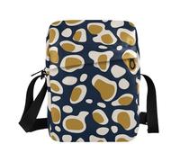 borse a tracolla da uomo borsa a tracolla borse a tracolla per le donne Borsa a tracolla per donna Tracolla regolabile per sport all'aria aperta Stampa Pelliccia Animale Leopard Kaki Blu